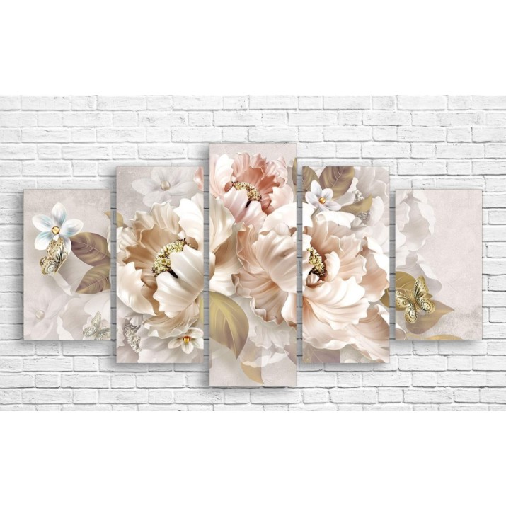 Картина ArtDesign Flowers 150x80cm (C-10396)