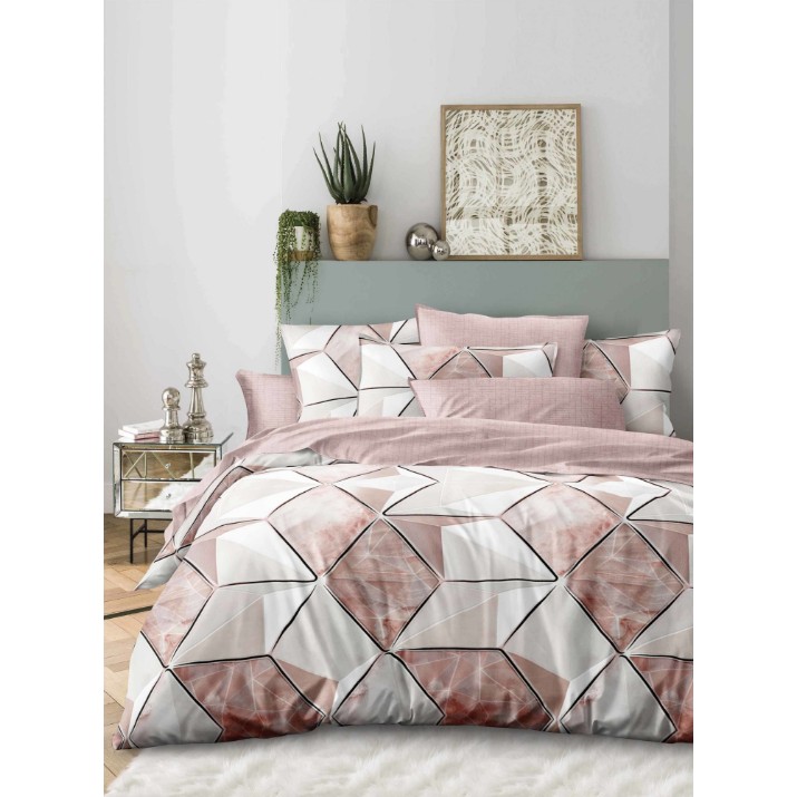 Lenjerie de pat Relaxe Home Fantasy Dreams Cocoa Rock 200x220cm (022935)