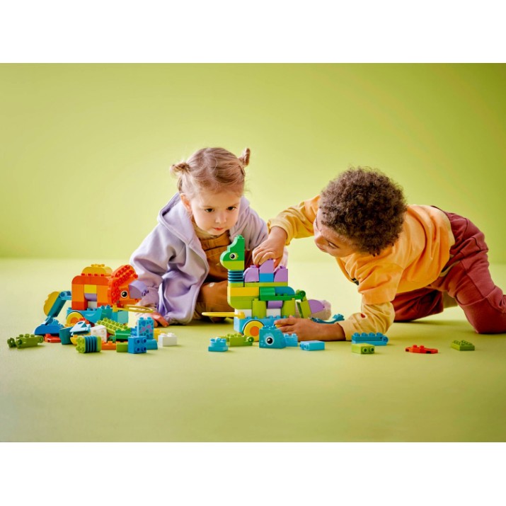Конструктор Lego Duplo: 3in1 Dinosaurs On Wheels (10451)