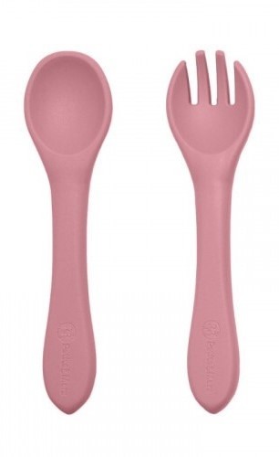 Set lingurita si furculita Petite&Mars Take&Match Dusty Rose (709820)