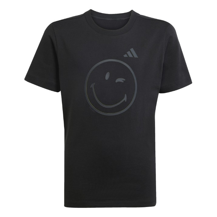 Детская футболка Adidas J Smi Black/Carbon, s.152
