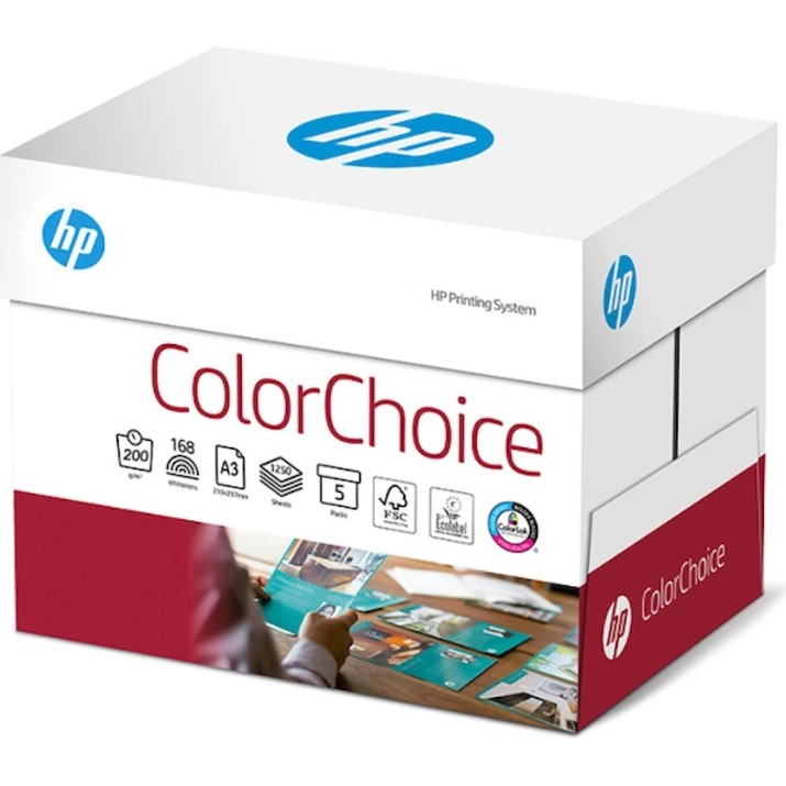 Бумага для печати HP Color Choice A3 200g/m2 250p A++ (CHPCC200X417)