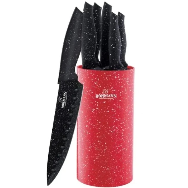 Set cuțite Bohmann BH-6165 Red