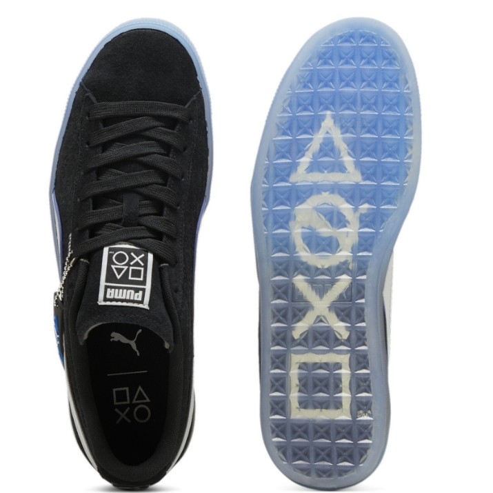 Ghete pentru copii Puma Suede Playstation Black, s.37.5