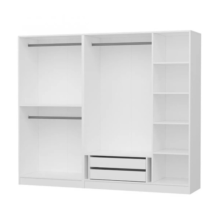 Шкаф Trendy Kale 4782 White 225x210x52cm GTR004387