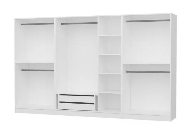 Шкаф Trendy Kale 4785 White 315x210x52cm GTR004389