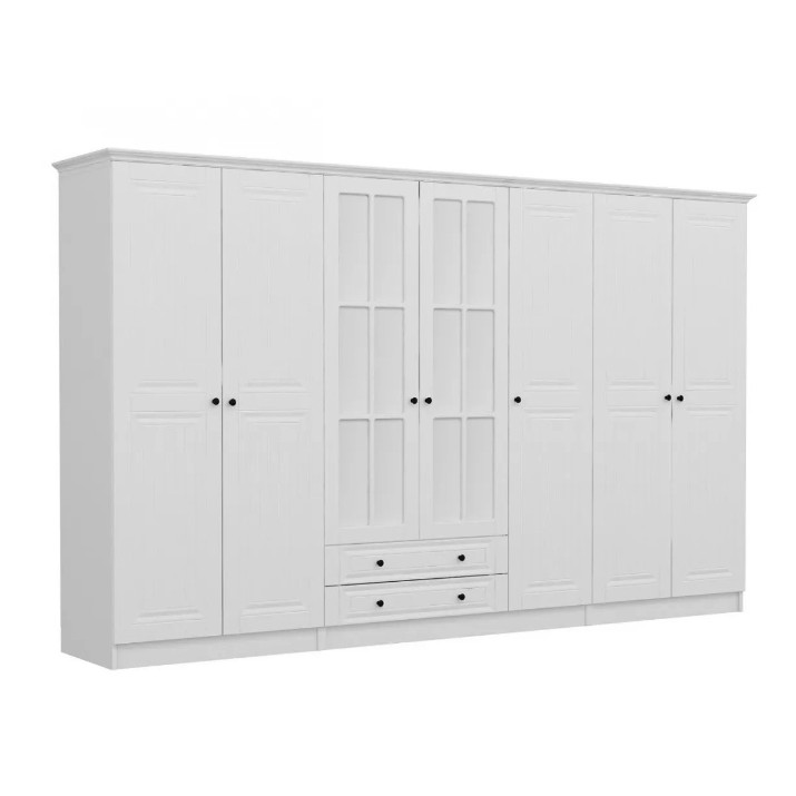 Шкаф Trendy Kale 4785 White 315x210x52cm GTR004389