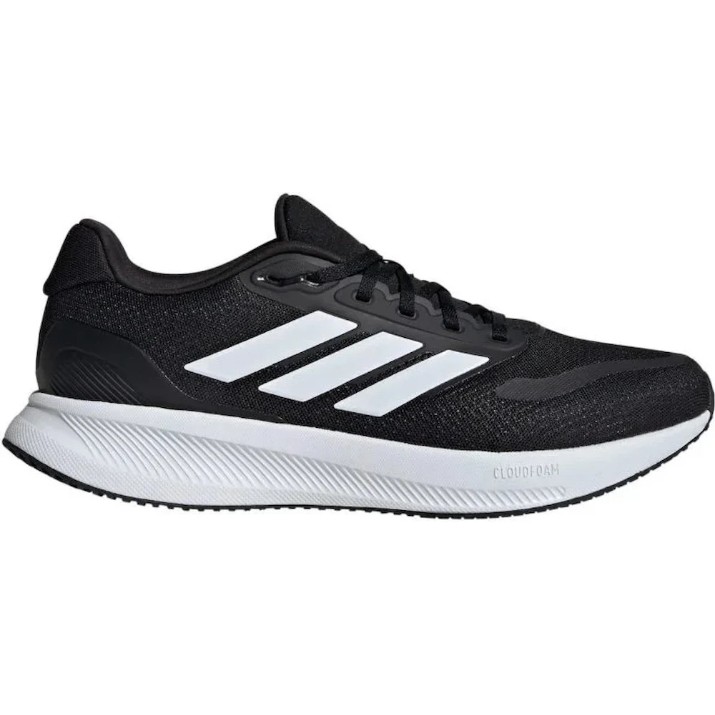 Кроссовки мужские Adidas Runfalcon 5 Wide Core Black/Cloud White, s.42.5
