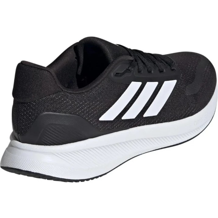 Кроссовки мужские Adidas Runfalcon 5 Wide Core Black/Cloud White, s.44