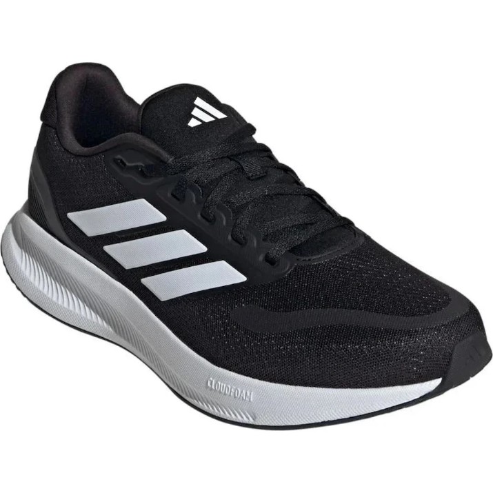 Кроссовки мужские Adidas Runfalcon 5 Wide Core Black/Cloud White, s.44
