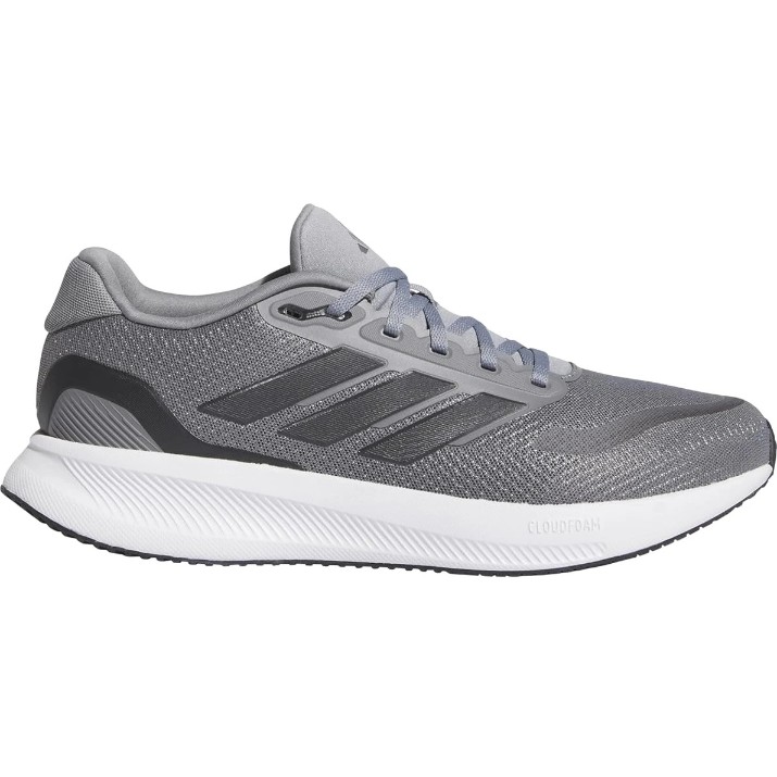 Кроссовки мужские Adidas Runfalcon 5 Wide Grey Three/Carbon/Cloud White, s.42