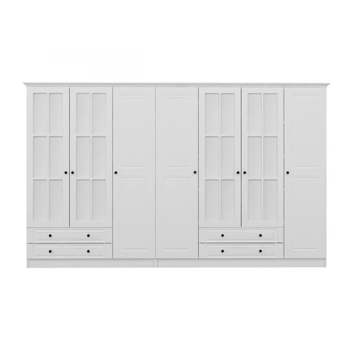 Шкаф Trendy Kale 4786 White 315x210x52cm GTR004390