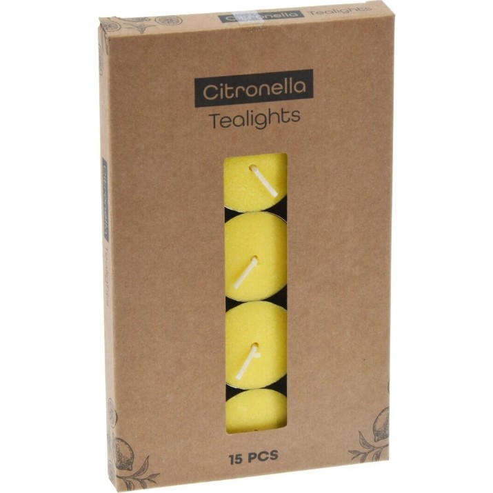 Lumânare Citronella (55299) 15pcs