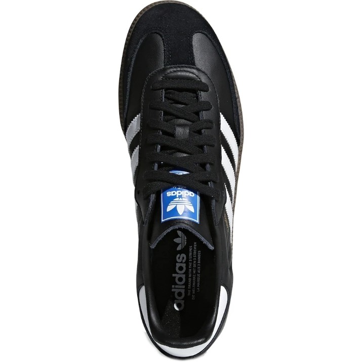 Ghete pentru bărbați Adidas Samba Og Core Black/Cloud White/Gum, s.42.5