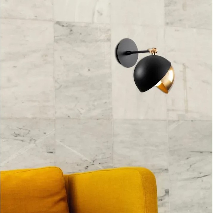 Бра Trendy Berceste 252-A Black/Gold 25x26x20cm GTR002337