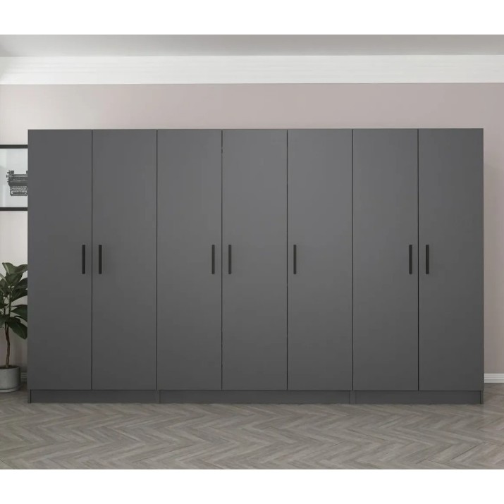 Шкаф Trendy Kale 4978 Anthracit 315x190x52cm GTR004424