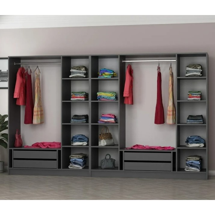 Dulap Trendy Kale 4979 Anthracit 315x190x52cm GTR004425