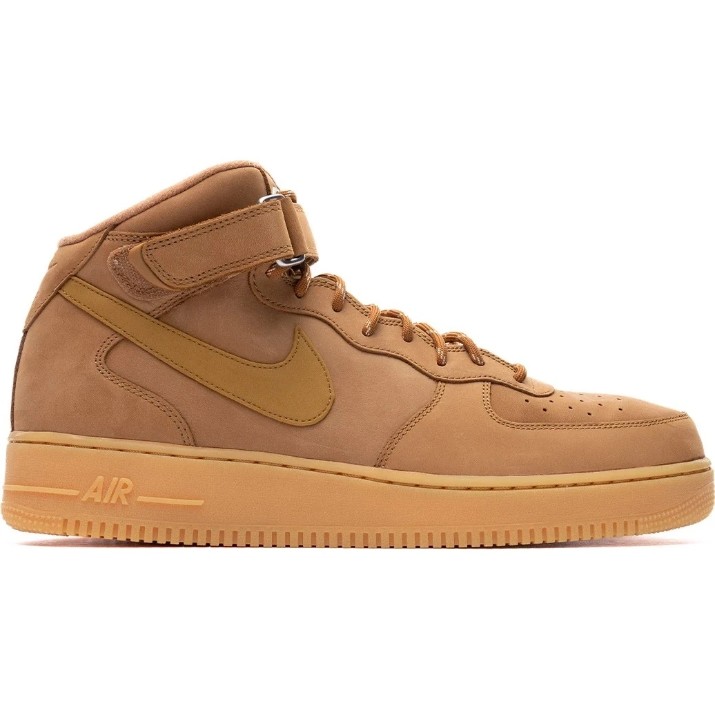 Кеды мужские Nike Air Force 1 07 Wb Flax/Gum Light Brown/Black/Wheat, s.40.5