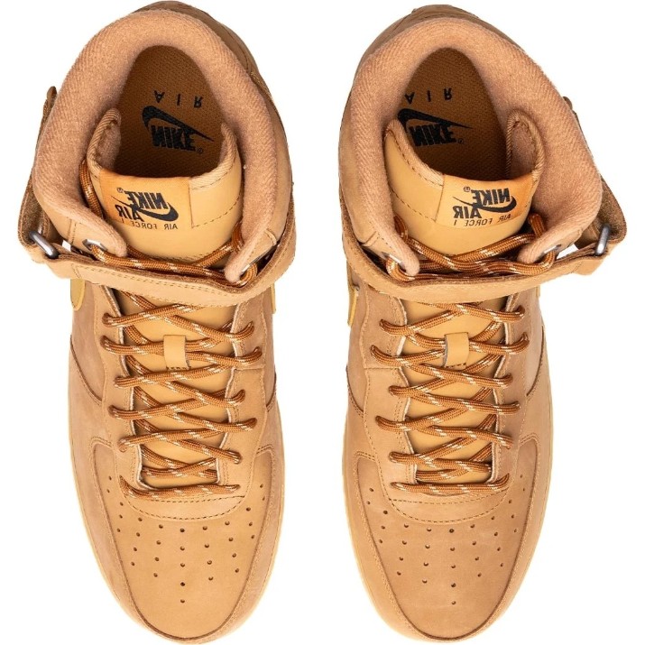 Кеды мужские Nike Air Force 1 07 Wb Flax/Gum Light Brown/Black/Wheat, s.41