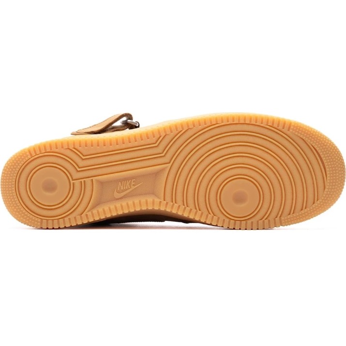 Кеды мужские Nike Air Force 1 07 Wb Flax/Gum Light Brown/Black/Wheat, s.42.5