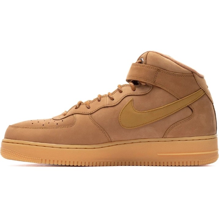 Кеды мужские Nike Air Force 1 07 Wb Flax/Gum Light Brown/Black/Wheat, s.44.5