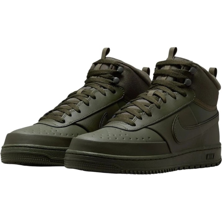 Bocanci pentru bărbați Nike Court Vision Mid Wntr Cargo Khaki/Sequoia, s.45