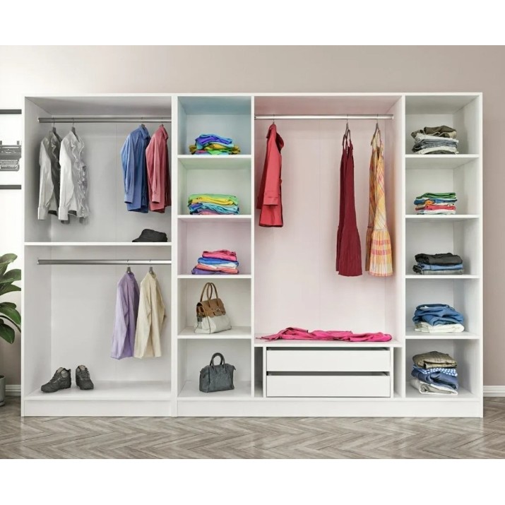 Гардероб Trendy Kale 5033 White 270x210x52cm GTR004452