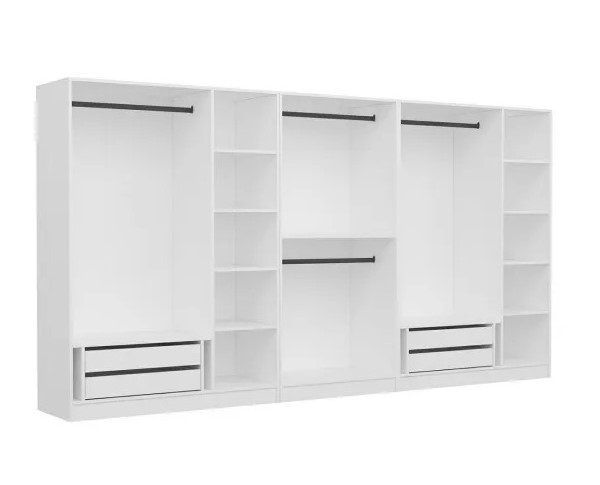 Гардероб Trendy Kale 5038 White 360x210x52cm GTR004457