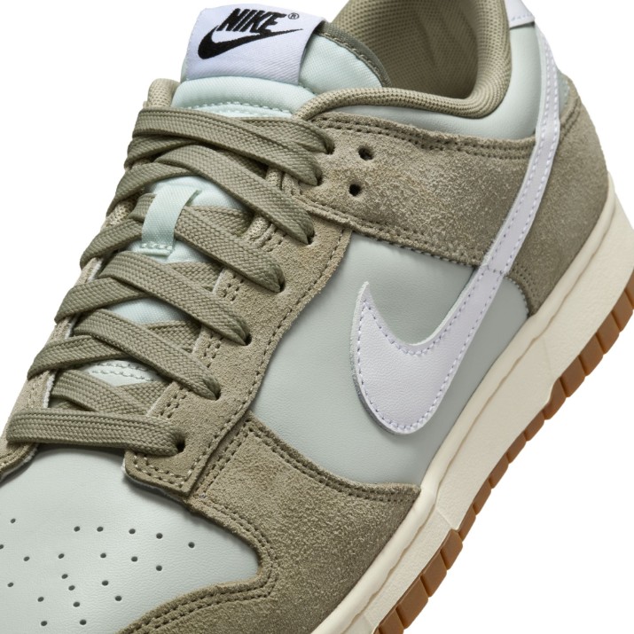 Ghete pentru bărbați Nike Dunk Low Retro Se Light Silver/White/Light Army/Sail, s.45.5