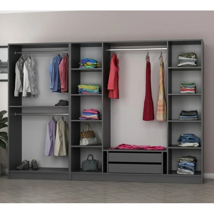 Dulap Trendy Kale 5080 Anthracit 270x210x52cm GTR004481