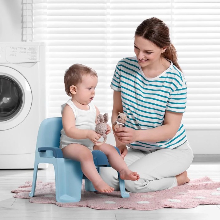 Детский горшок BabyJem Soft Grey (8681049220042)