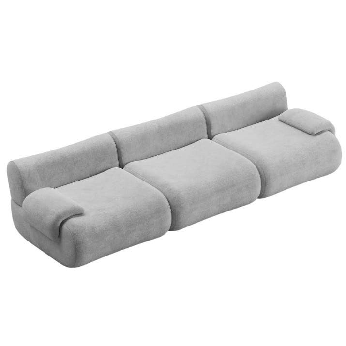 Бескаркасный диван Synonym Myra Classic Grey S010DB