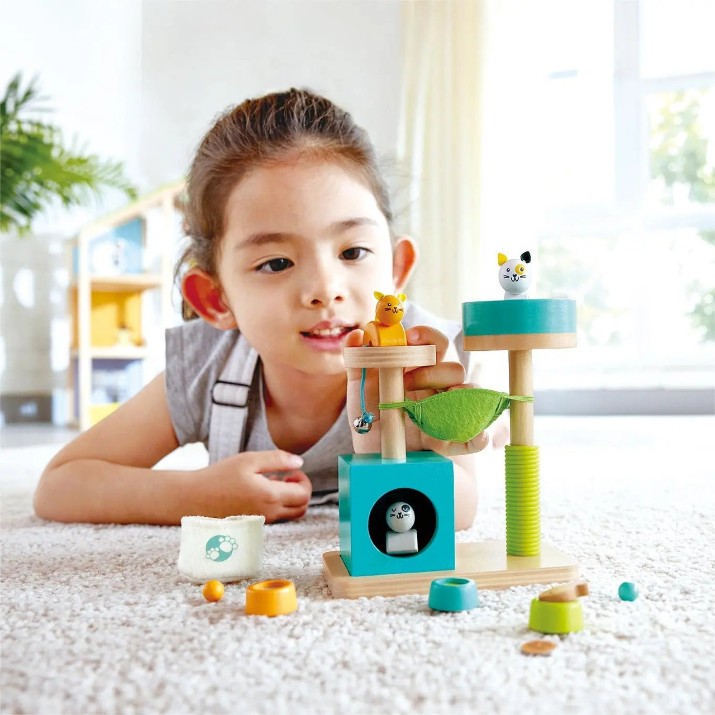 Set jucării Hape Kitty Haven Playset (6943478045248)