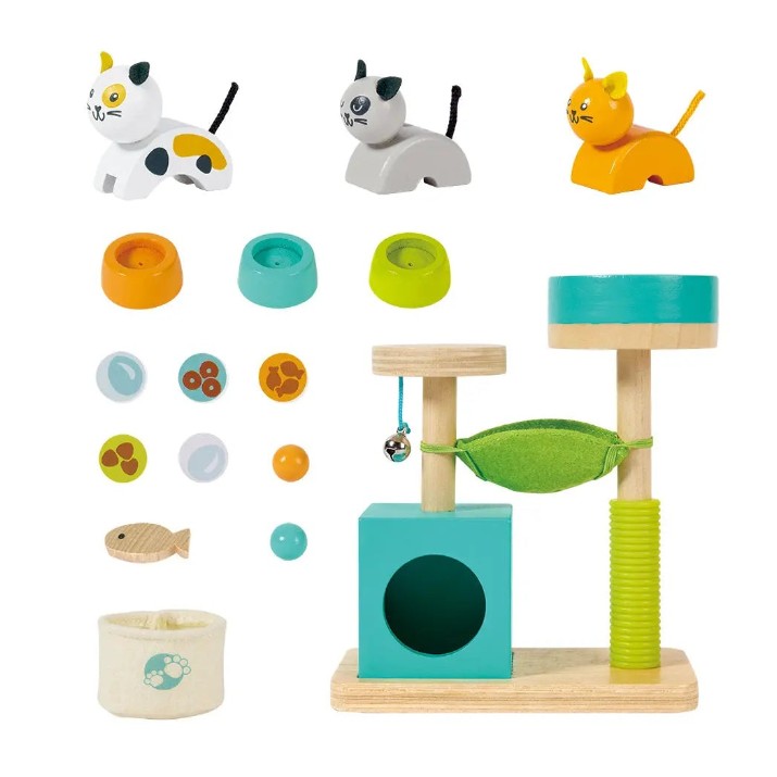 Игровой набор Hape Kitty Haven Playset (6943478045248)