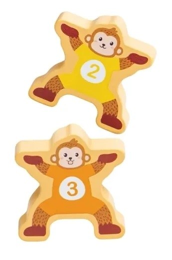Trenulet Hape Monkey Number Train (6943478040298)