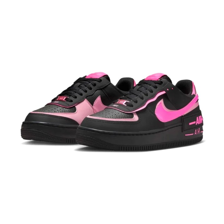 Кеды женские Nike W Air Force Shadow Black/Pink Spell/Pink Blast, s.36