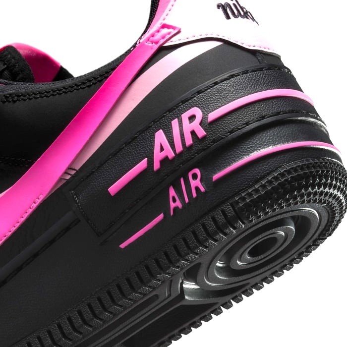 Ghete pentru dame Nike W Air Force Shadow Black/Pink Spell/Pink Blast, s.38
