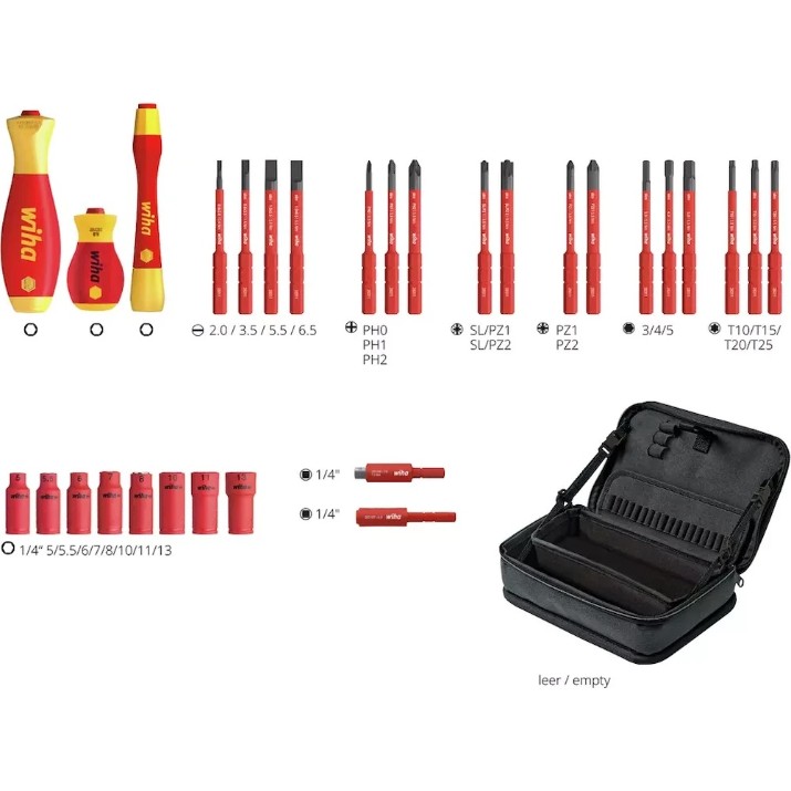 Set șurubelinițe Wiha W434656