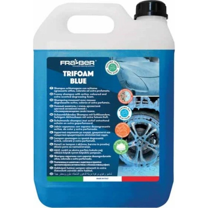 Soluție de curățarea roților Fra-Ber Trifoam Blue Fresh 4.54L (700529)