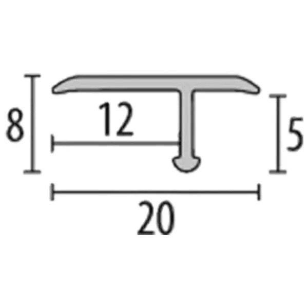 Наполный профиль Parkett-Freund PF 291 H Wenge 270  18912795