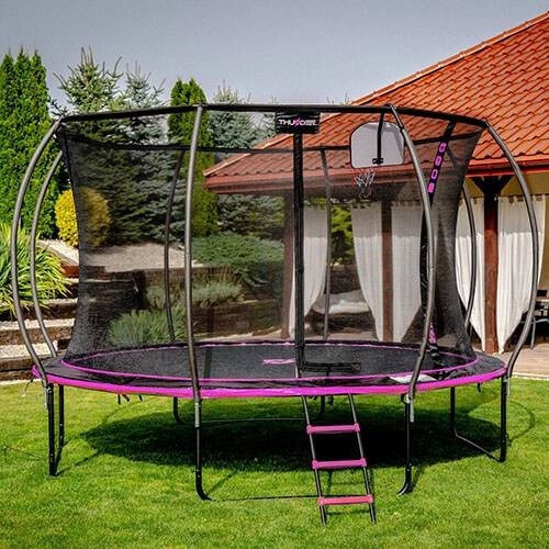 Батут Thunder Ultra 374cm Pink