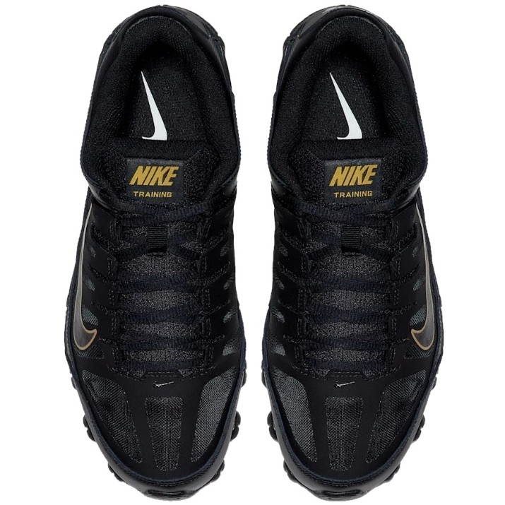 Adidași pentru bărbați Nike M Reax 8 Tr Mesh Black/Metallic Gold, s.41