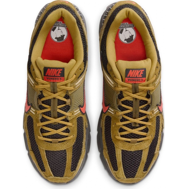 Кроссовки мужские Nike Zoom Vomero 5 Prm Olive Flak/Black/Quantum Moss/Picante Red, s.42