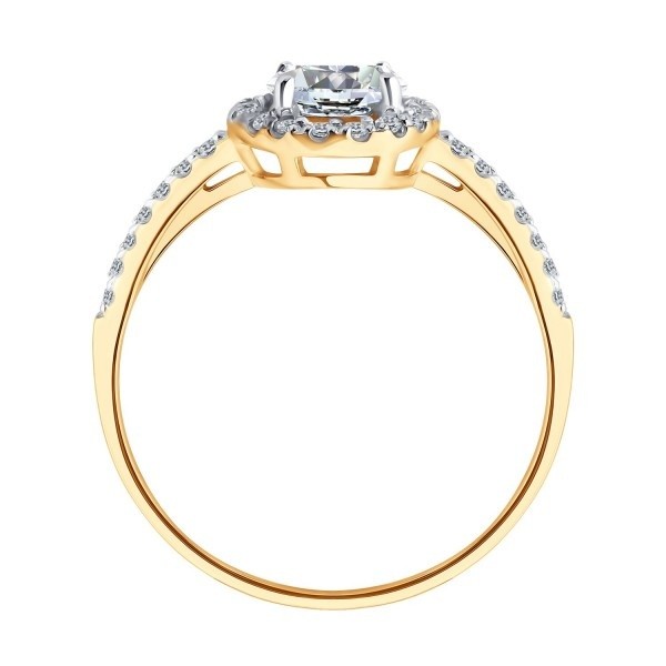 Inel din aur Diamant 51-110-02352-1 s.18.5 1,78g