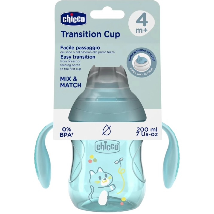 Cana cu pai Chicco Transition 4m+ Blue (691125)