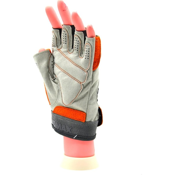 Mănuşi fitness Madmax MFG-850 Crazy M Grey/Orange