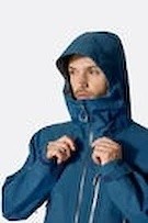 Jachetă pentru bărbați Rab Downpour Mountain S Tempest Blue