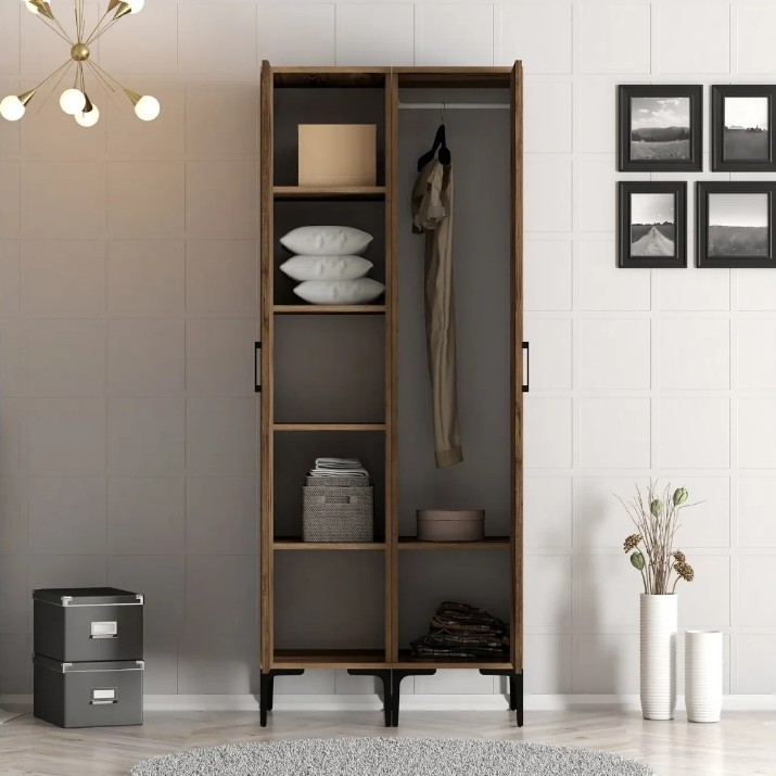 Dulap Trendy Kumsal PR Walnut 201.4x47.5x80cm GTR001748