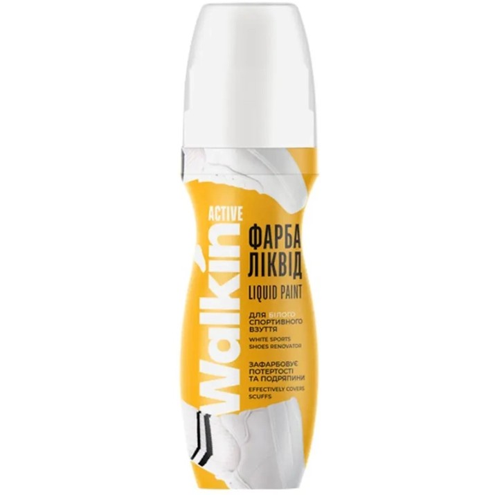Vopsea pentru încălțăminte Walkin Active White 75ml
