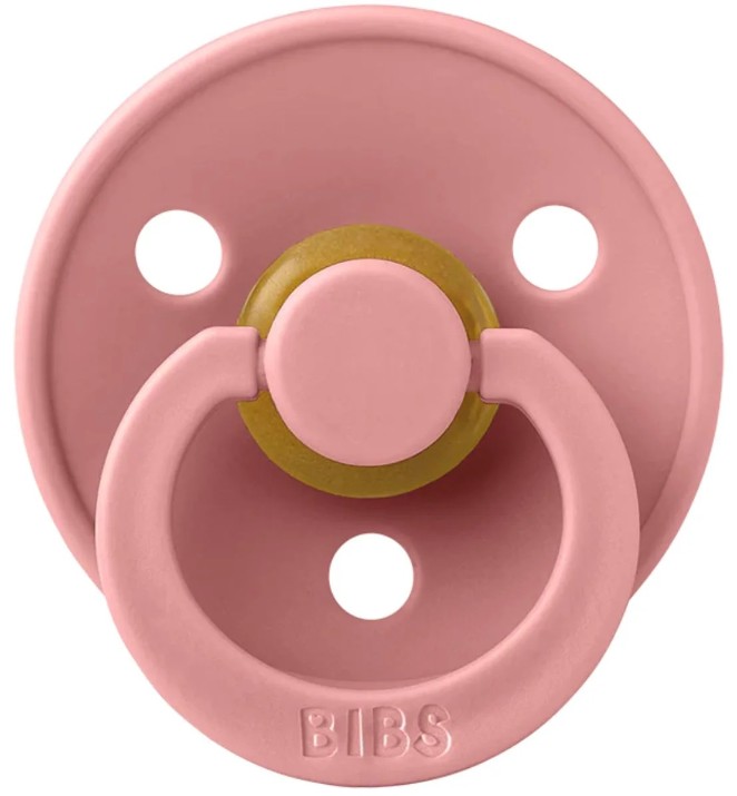 Пустышка BIBS Latex 6m Dusty Pink (200311C)